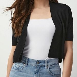 S • Penmans • Black Knit Bolero